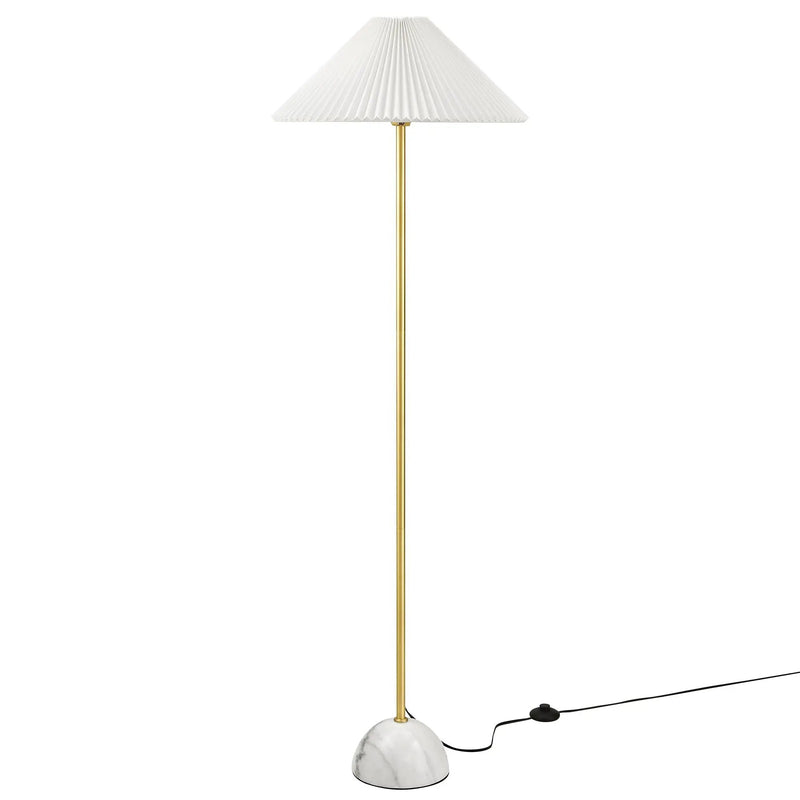 Illusion Marble Dome Floor Lamp by Modway by HouseOfZazla