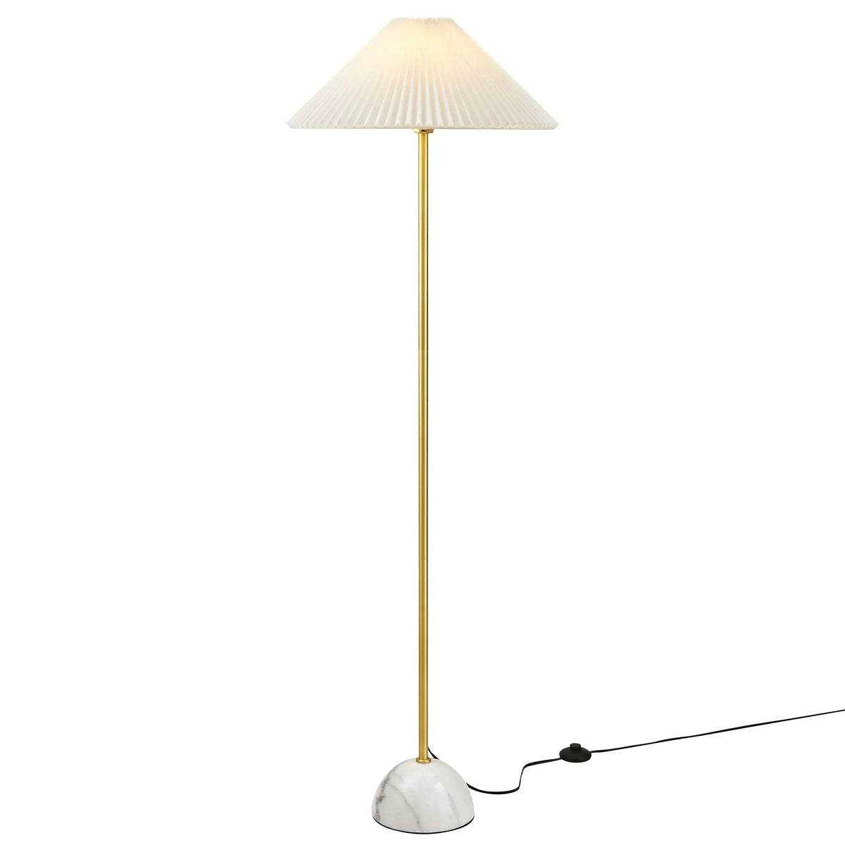 Illusion Marble Dome Floor Lamp by Modway by HouseOfZazla