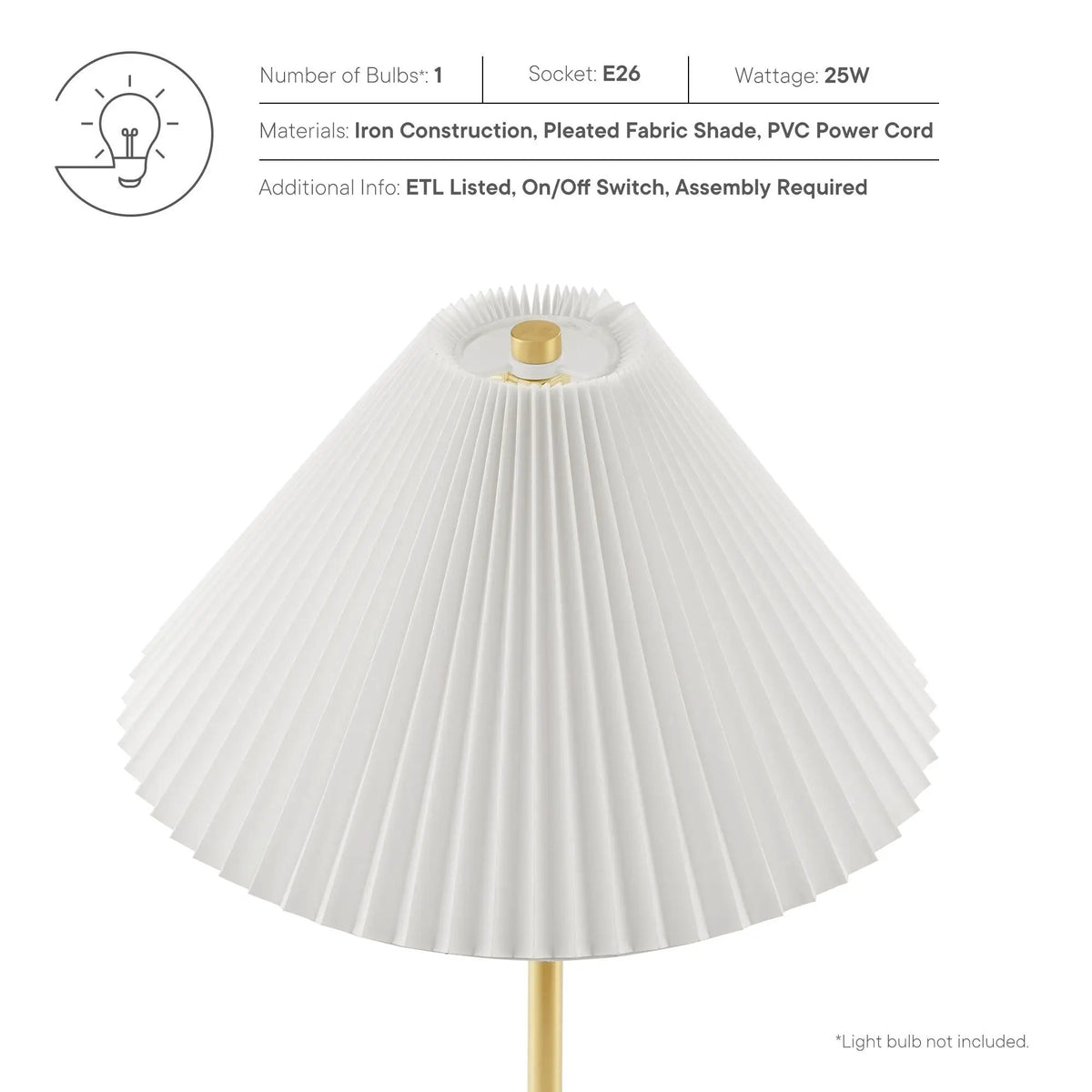 Illusion Marble Dome Floor Lamp by Modway by HouseOfZazla