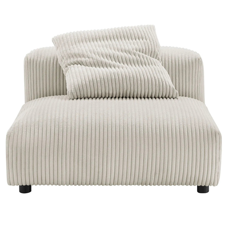Solace 2-Piece Modular Corduroy Upholstered Sofa by Modway by HouseOfZazla