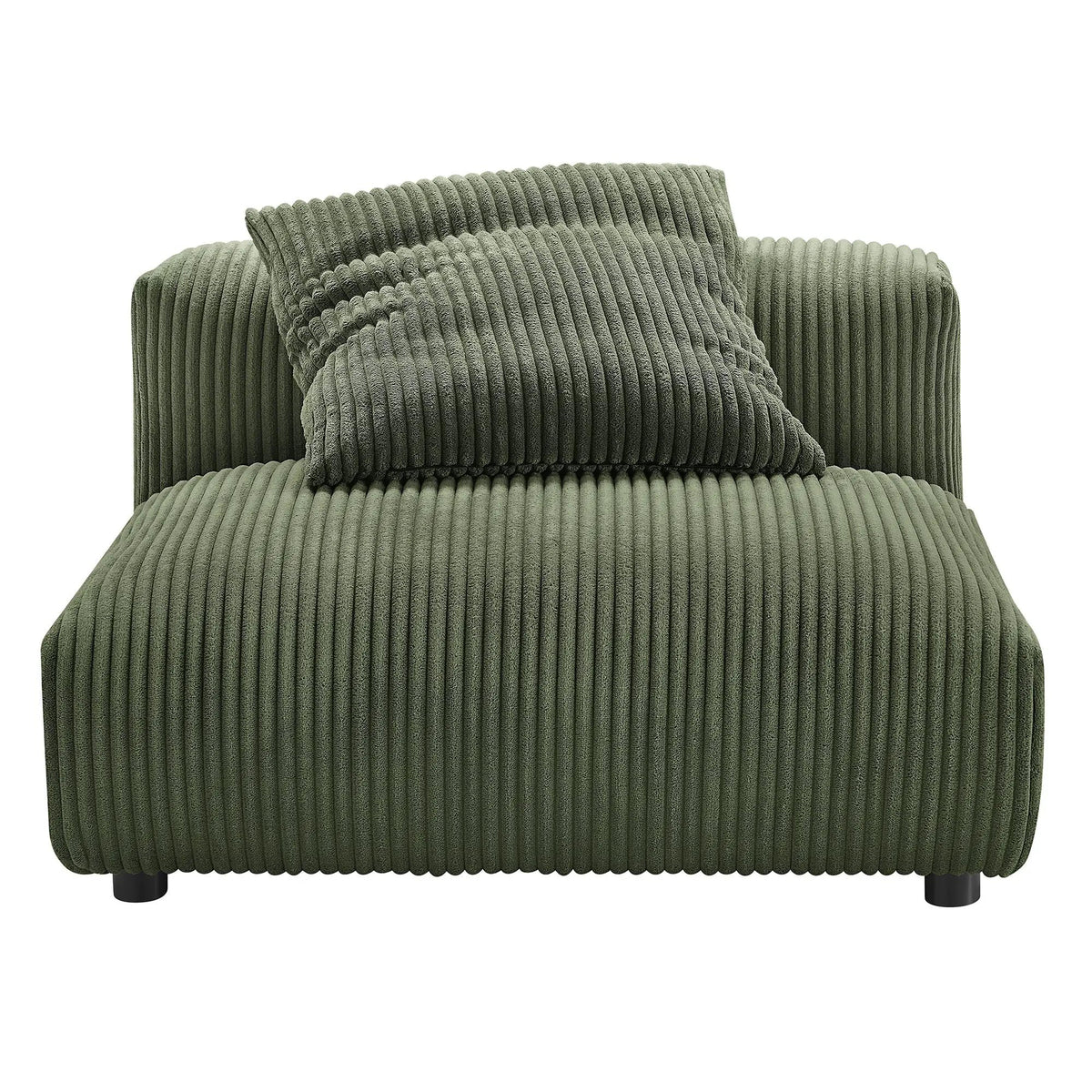 Solace 3-Piece Modular Corduroy Upholstered Sofa by Modway by HouseOfZazla