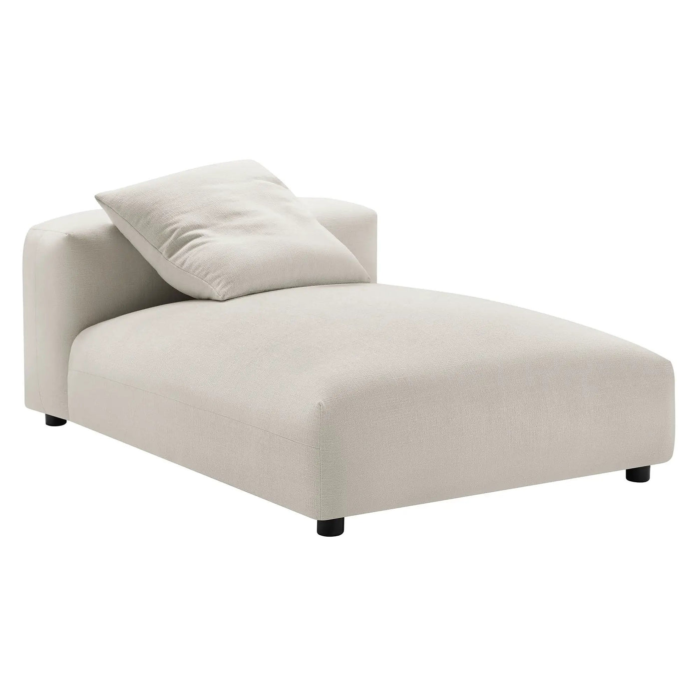 Solace 2-Piece Modular Upholstered Fabric Sectional Sofa with Chaise by Modway by HouseOfZazla