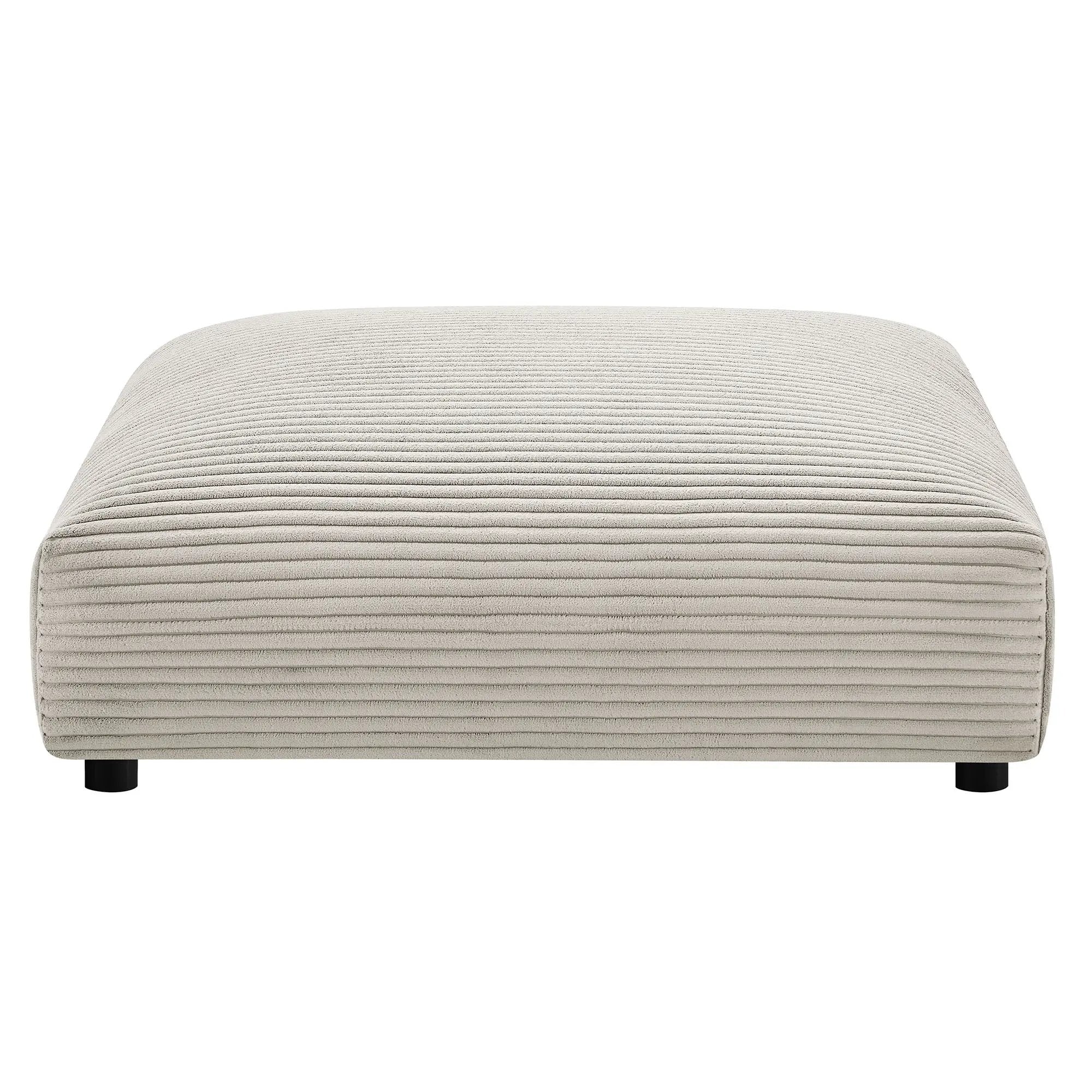 Solace Modular Corduroy Upholstered Ottoman by Modway by HouseOfZazla