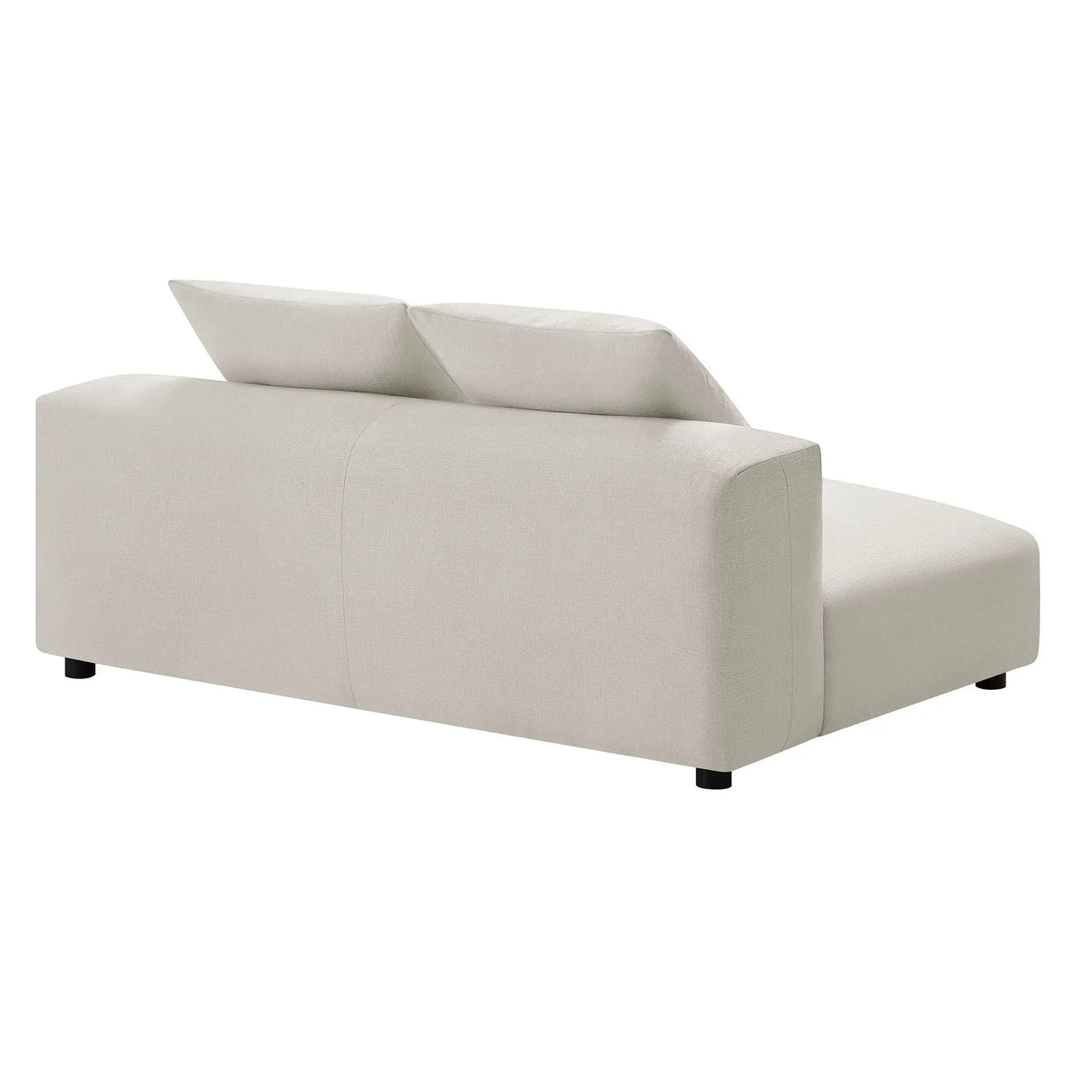 Solace Modular Upholstered Fabric Armless Loveseat by Modway by HouseOfZazla