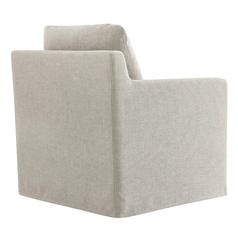 Serene Fabric Slipcovered Swivel Armchair by Modway by HouseOfZazla