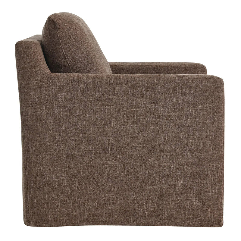 Serene Fabric Slipcovered Swivel Armchair by Modway by HouseOfZazla
