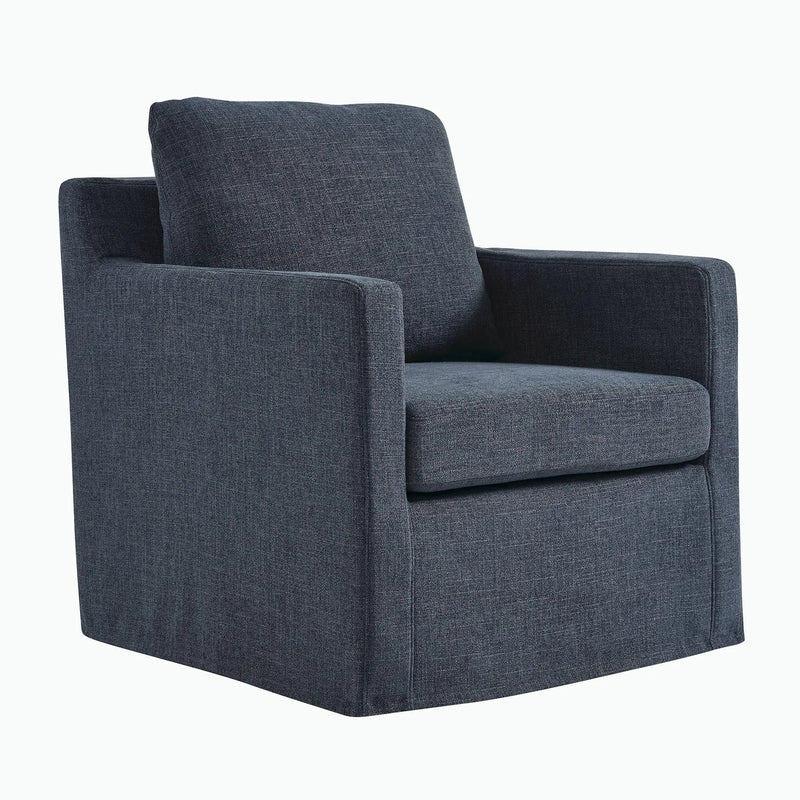 Serene Fabric Slipcovered Swivel Armchair by Modway by HouseOfZazla