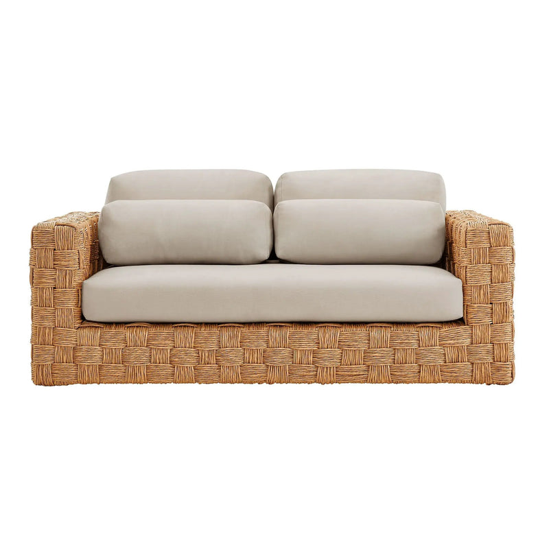 Thames Outdoor Patio Wicker Loveseat by Modway by HouseOfZazla
