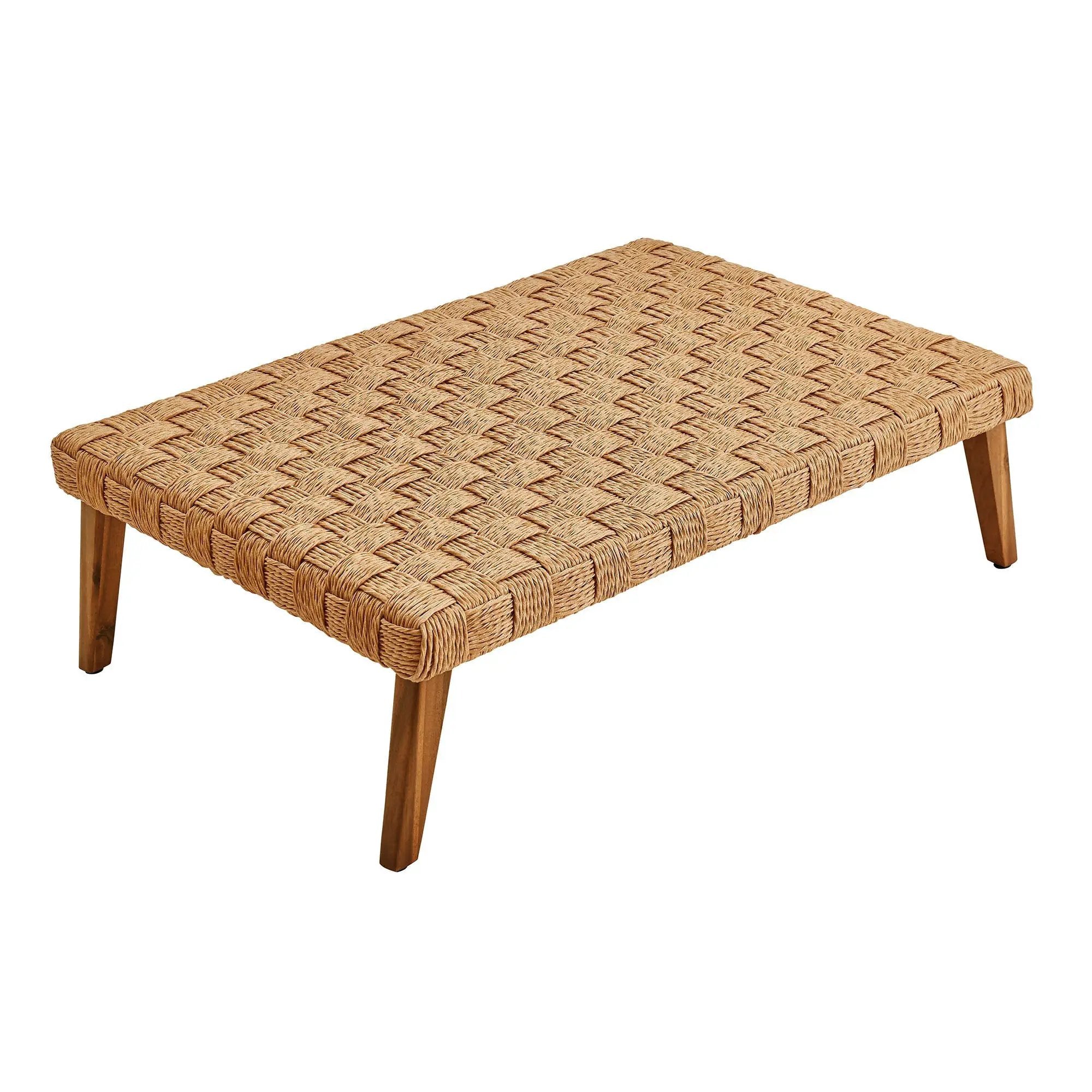 Thames Outdoor Patio Wicker Rattan Coffee Table by Modway by HouseOfZazla