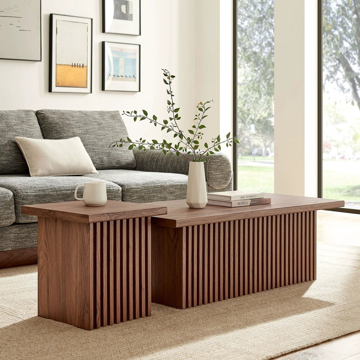 Render Nesting Coffee Tables Set of 2 by Modway by HouseOfZazla
