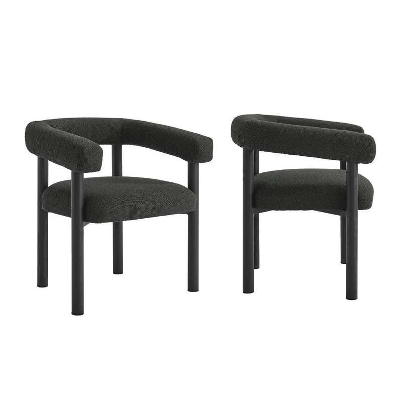 Nautica Outdoor Patio Aluminum Dining Armchairs Set of 2 by Modway by HouseOfZazla