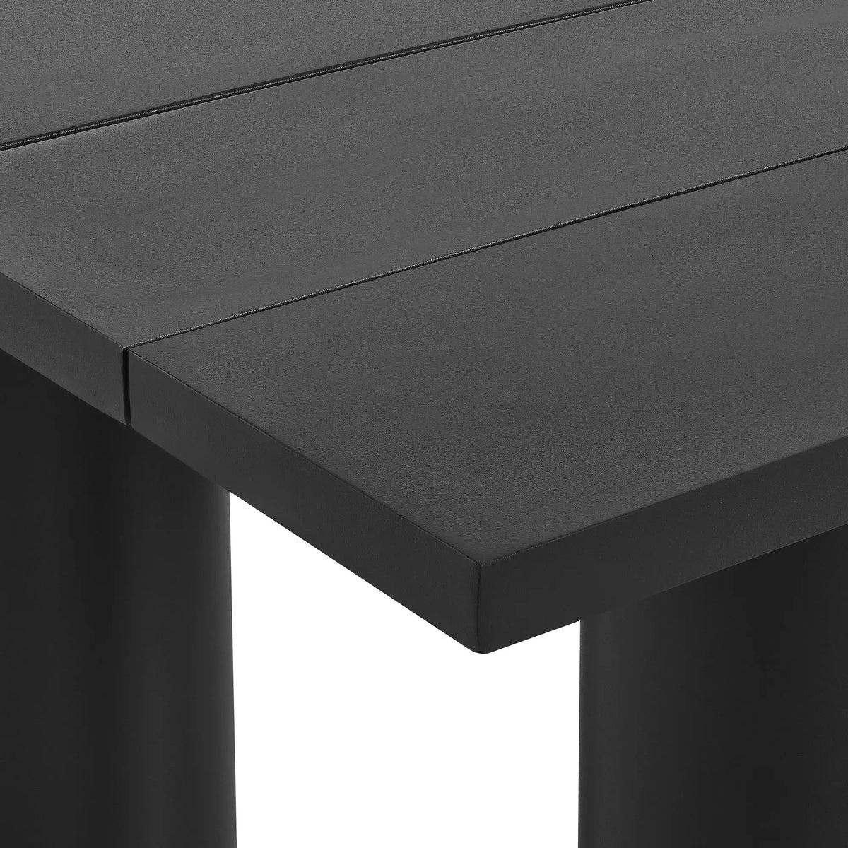 Nautica Outdoor Patio 87" Rectangular Aluminum Dining Table by Modway by HouseOfZazla