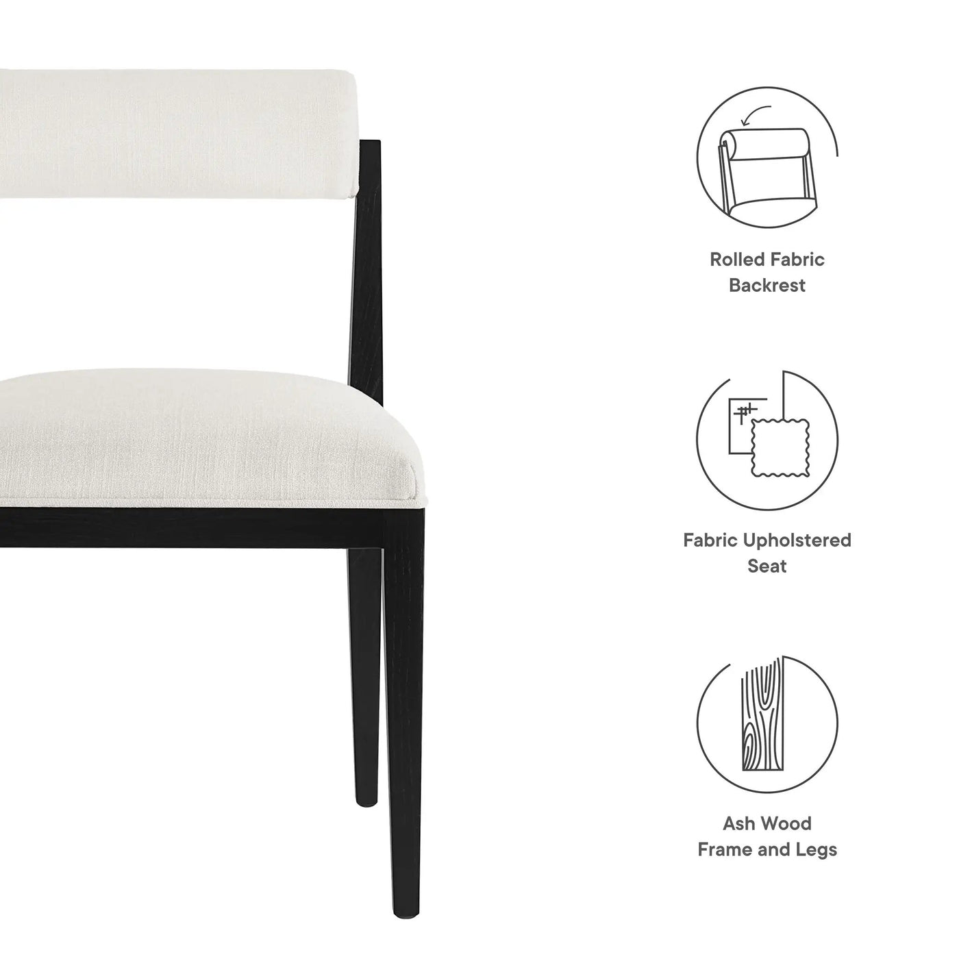 Kai Fabric Dining Chair by Modway by HouseOfZazla