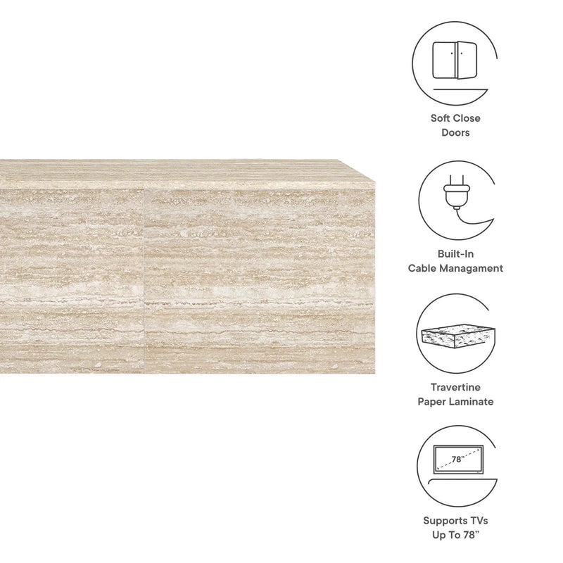 Terra 71" Wall-Mounted TV Stand by Modway by HouseOfZazla