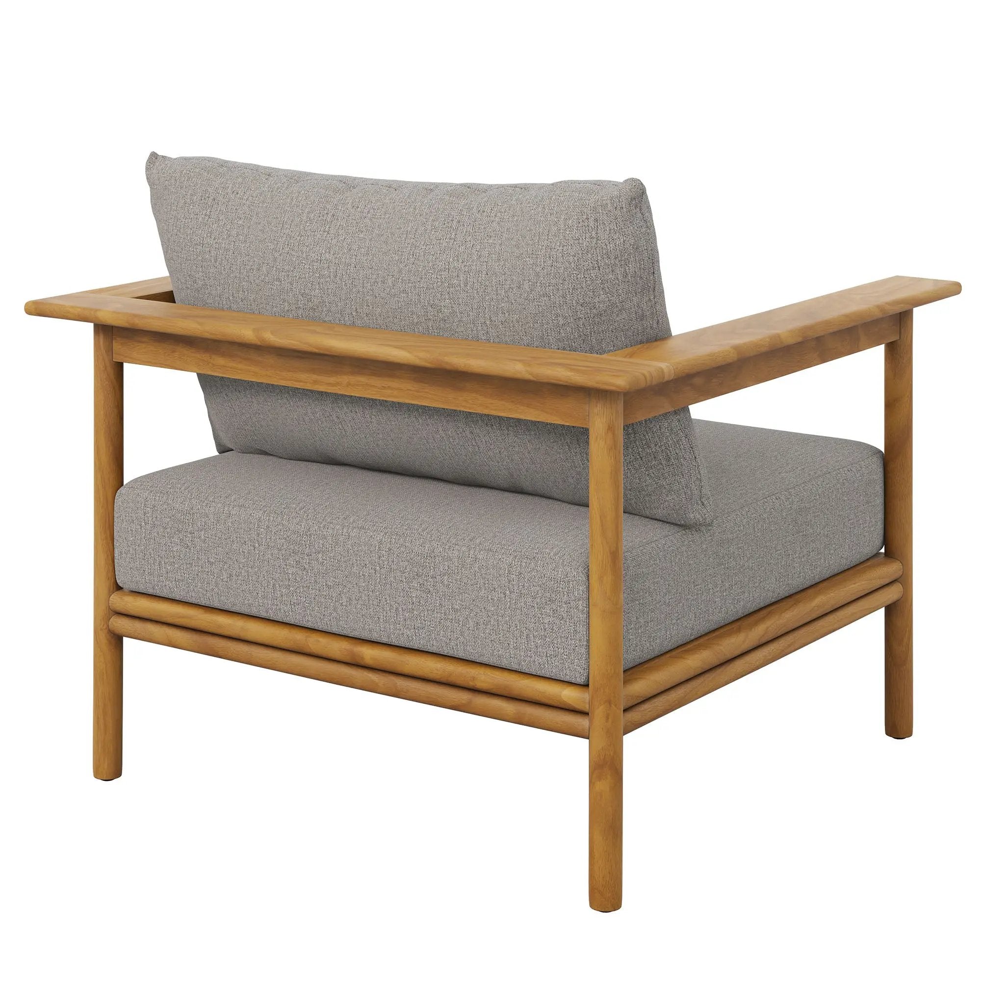 Wren Outdoor Patio Teak Wood Armchair Set of 2 by Modway by HouseOfZazla