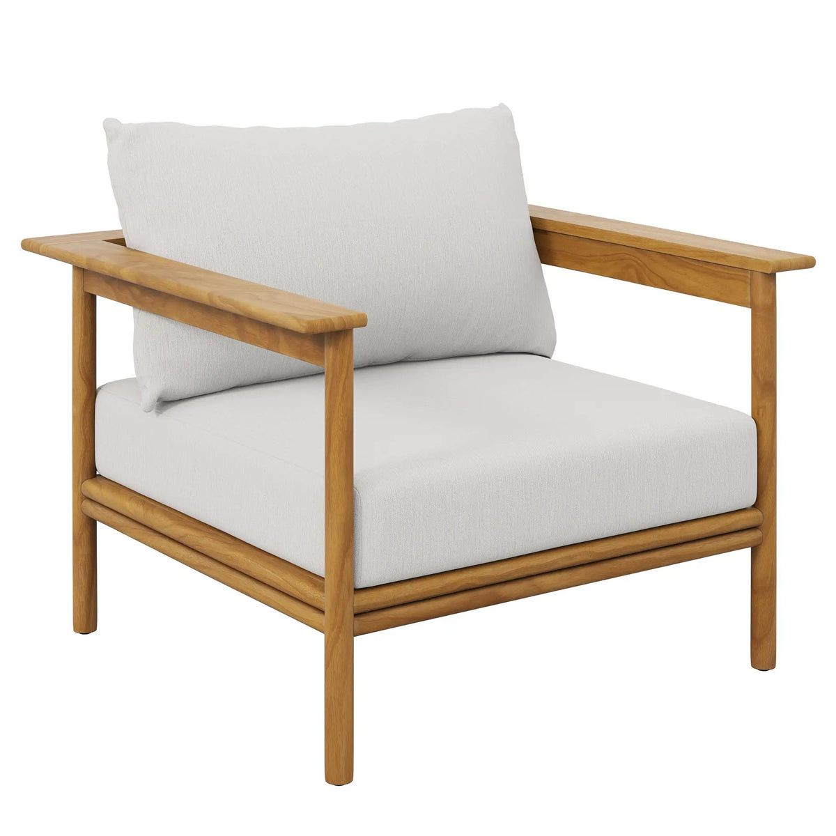 Wren 6-Piece Outdoor Patio Teak Wood Furniture Set by Modway by HouseOfZazla