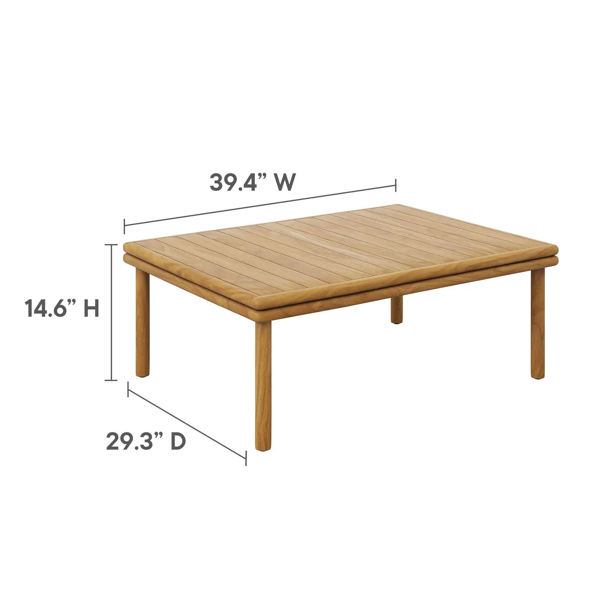 Wren 6-Piece Outdoor Patio Teak Wood Furniture Set by Modway by HouseOfZazla