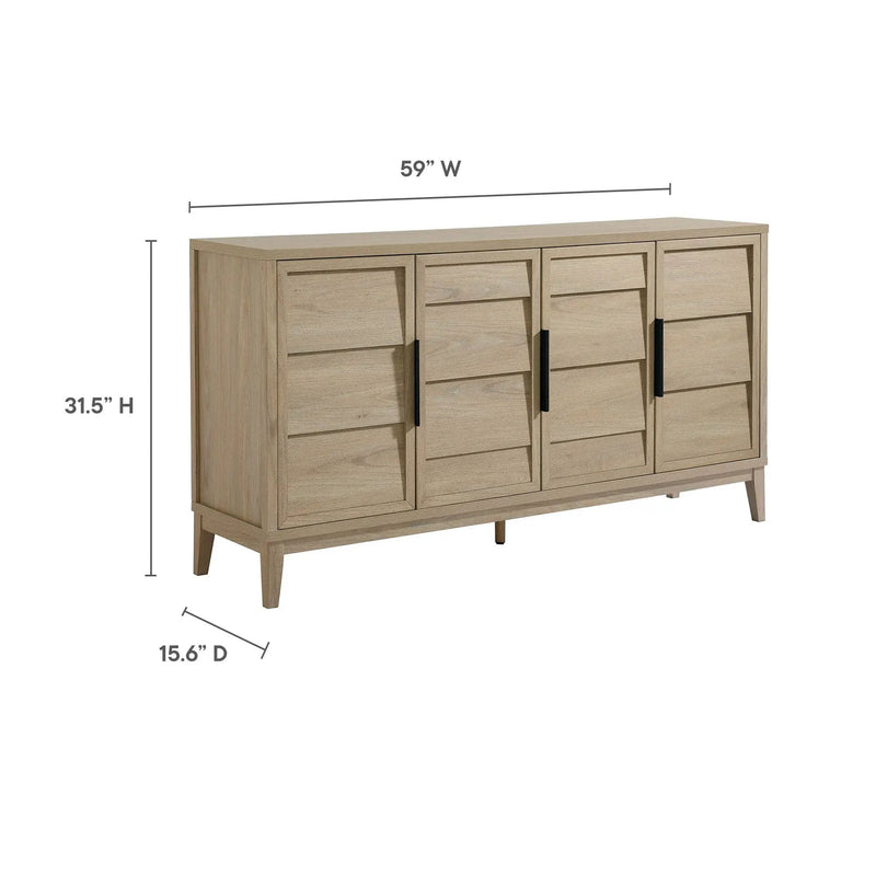 Sinya 4-Door Sideboard by Modway by HouseOfZazla