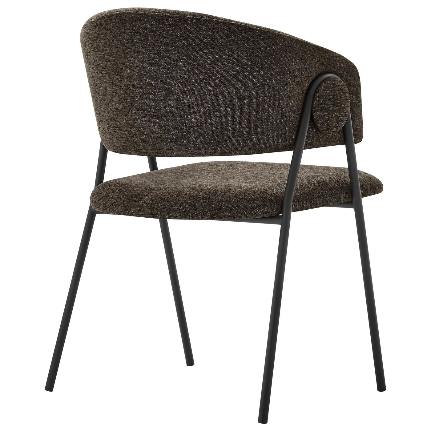 Nella Upholstered Heathered Chenille Dining Chairs Set of 2 by Modway by HouseOfZazla