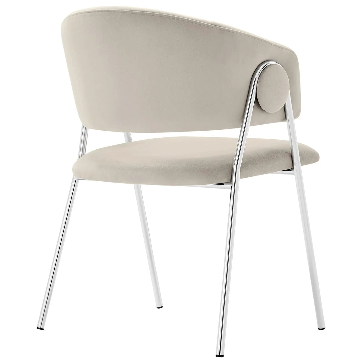 Nella Upholstered Performance Velvet Dining Chair Set of 2 by HouseOfZazla