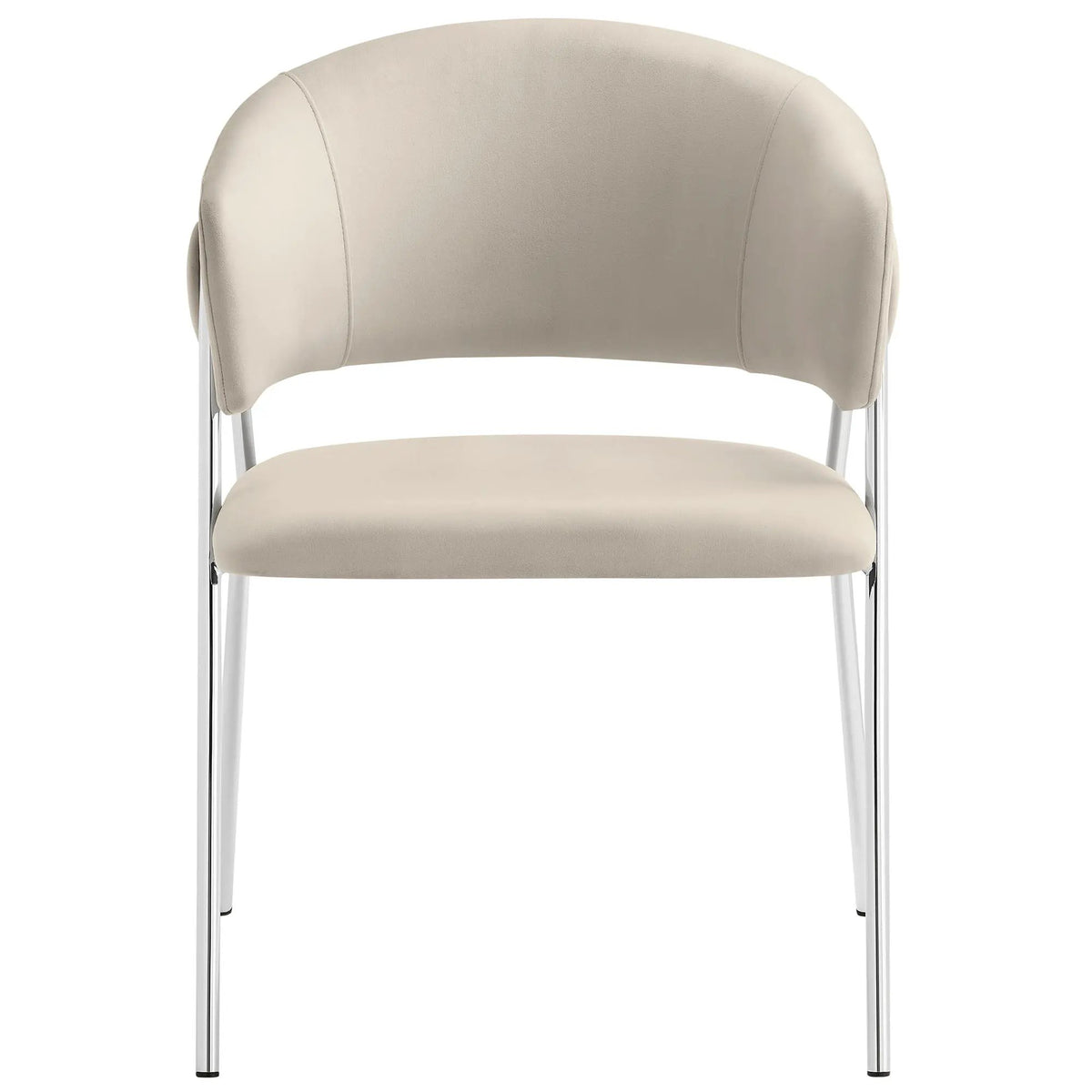 Nella Upholstered Performance Velvet Dining Chair Set of 2 by HouseOfZazla