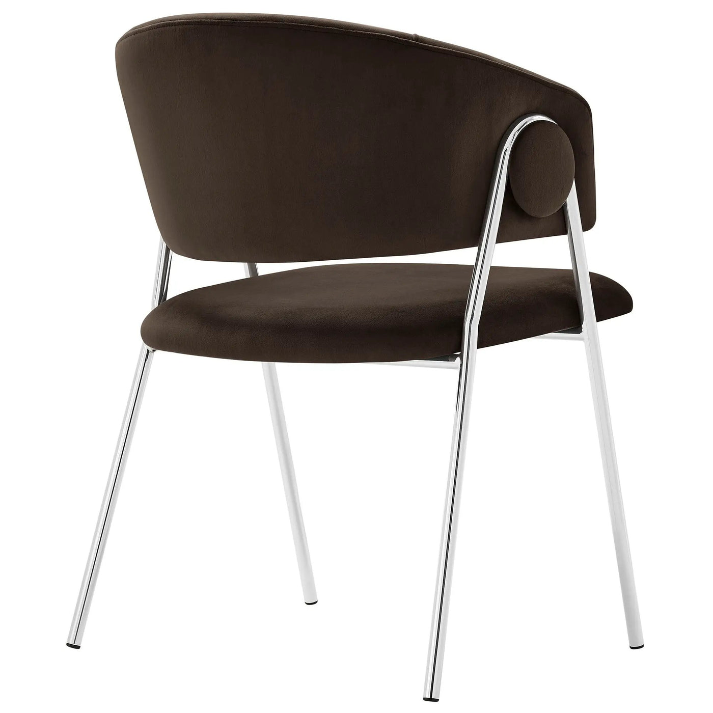Nella Upholstered Performance Velvet Dining Chair Set of 2 by HouseOfZazla
