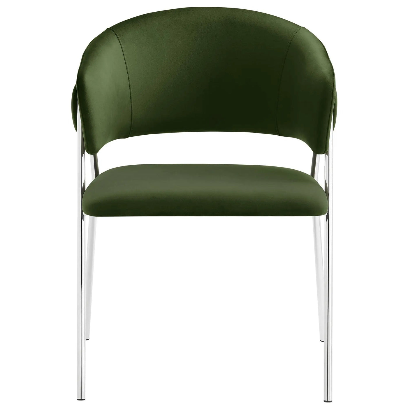 Nella Upholstered Performance Velvet Dining Chair Set of 2 by HouseOfZazla