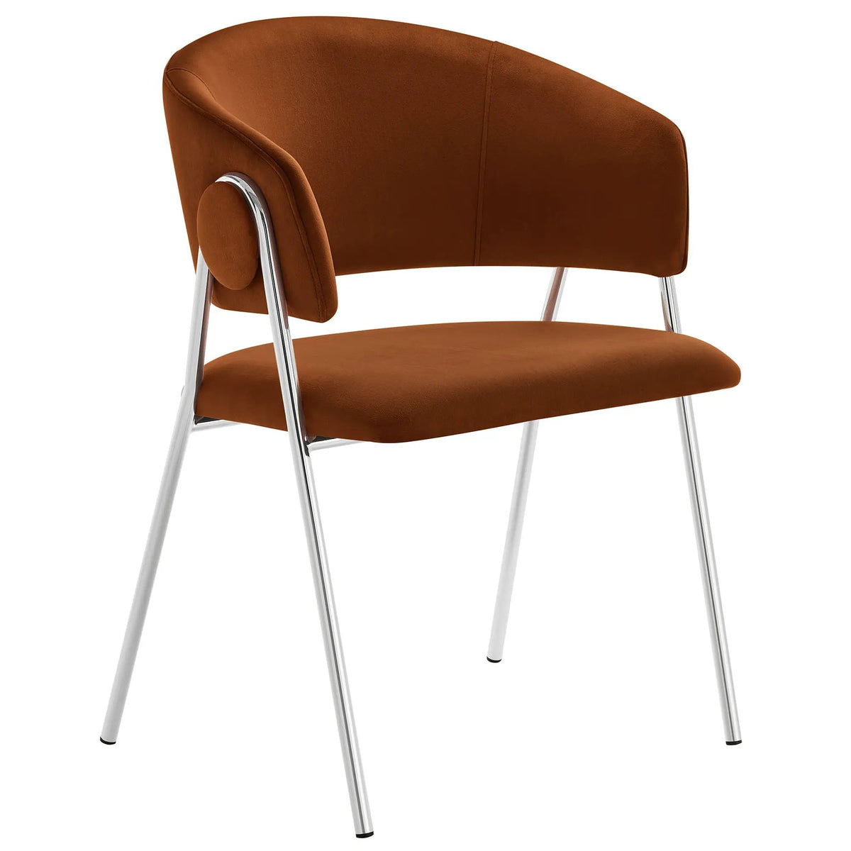 Nella Upholstered Performance Velvet Dining Chair Set of 2 by HouseOfZazla