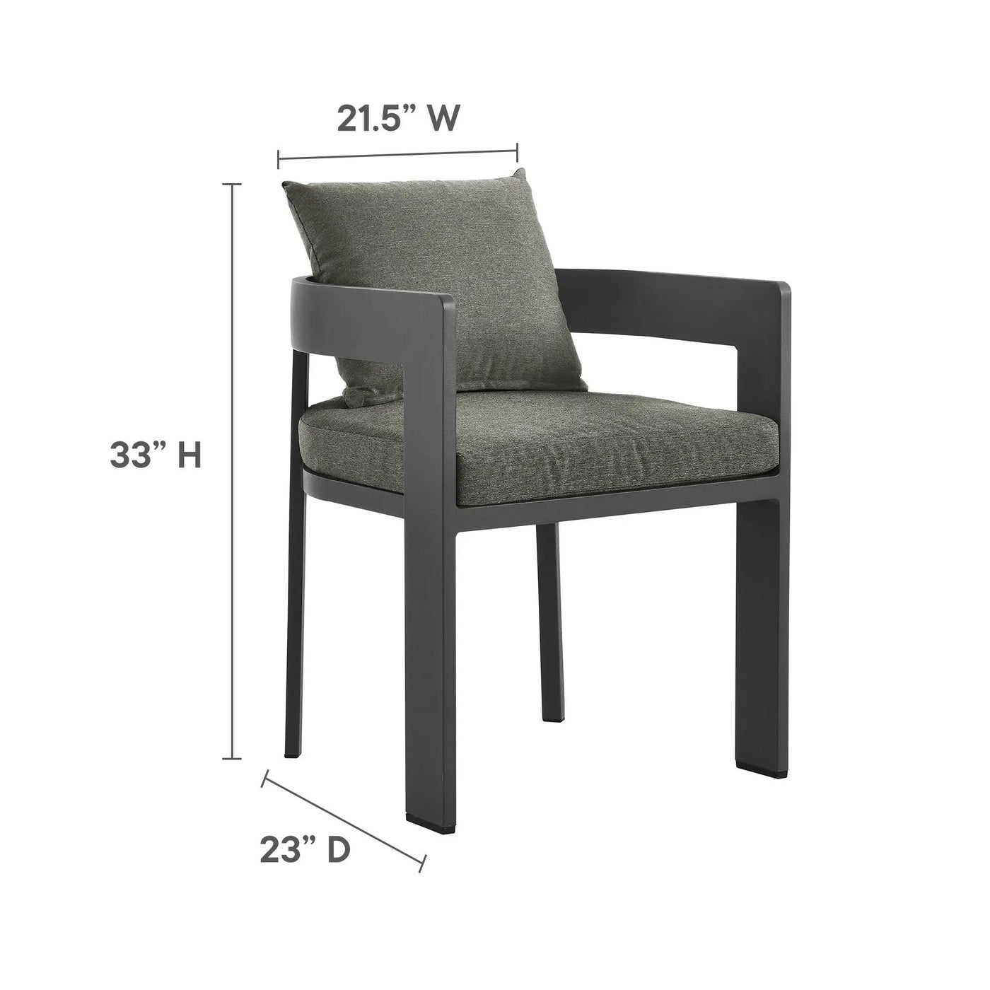 Tahoe 9-Piece Outdoor Patio Aluminum Dining Set by Modway by HouseOfZazla