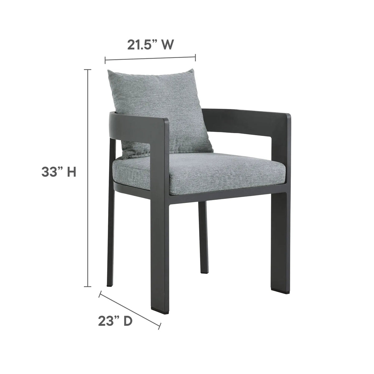 Tahoe 9-Piece Outdoor Patio Aluminum Dining Set by Modway by HouseOfZazla