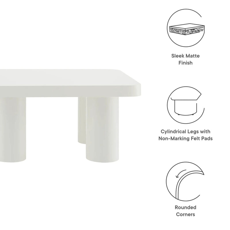 Cleo 54-Inch Rectangular Coffee Table by Modway by HouseOfZazla