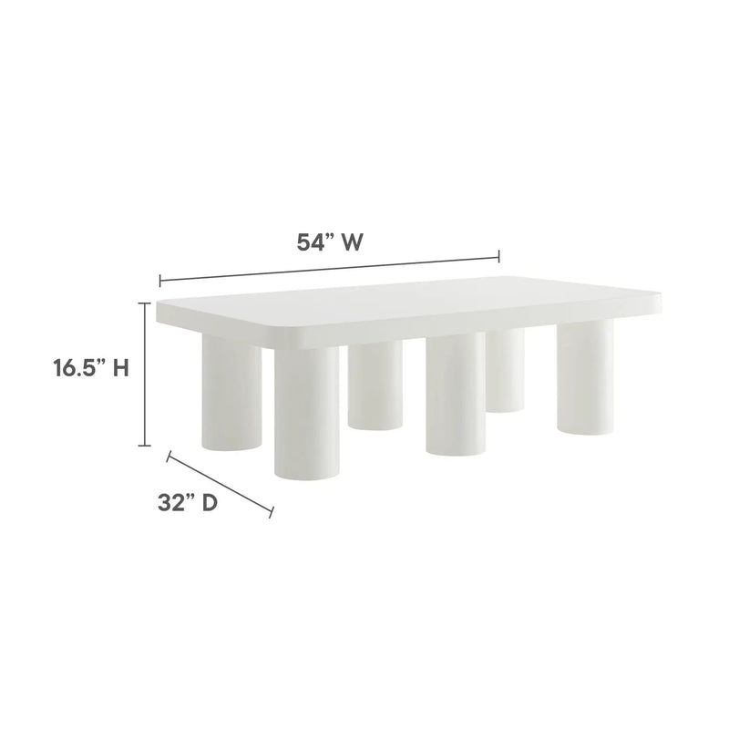 Cleo 54-Inch Rectangular Coffee Table by Modway by HouseOfZazla