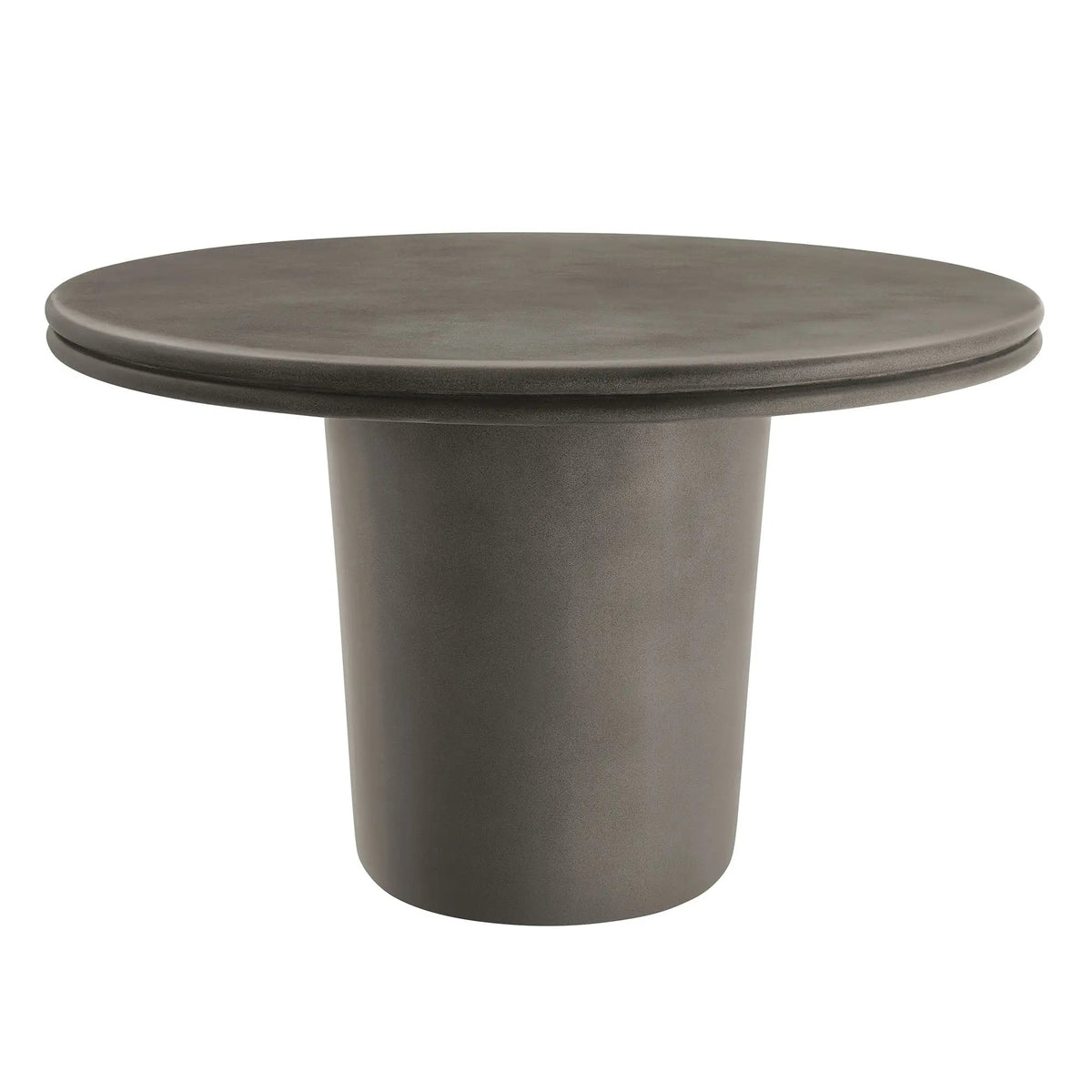 Brion 48" Indoor - Outdoor Patio Concrete Round Dining Table by Modway by HouseOfZazla