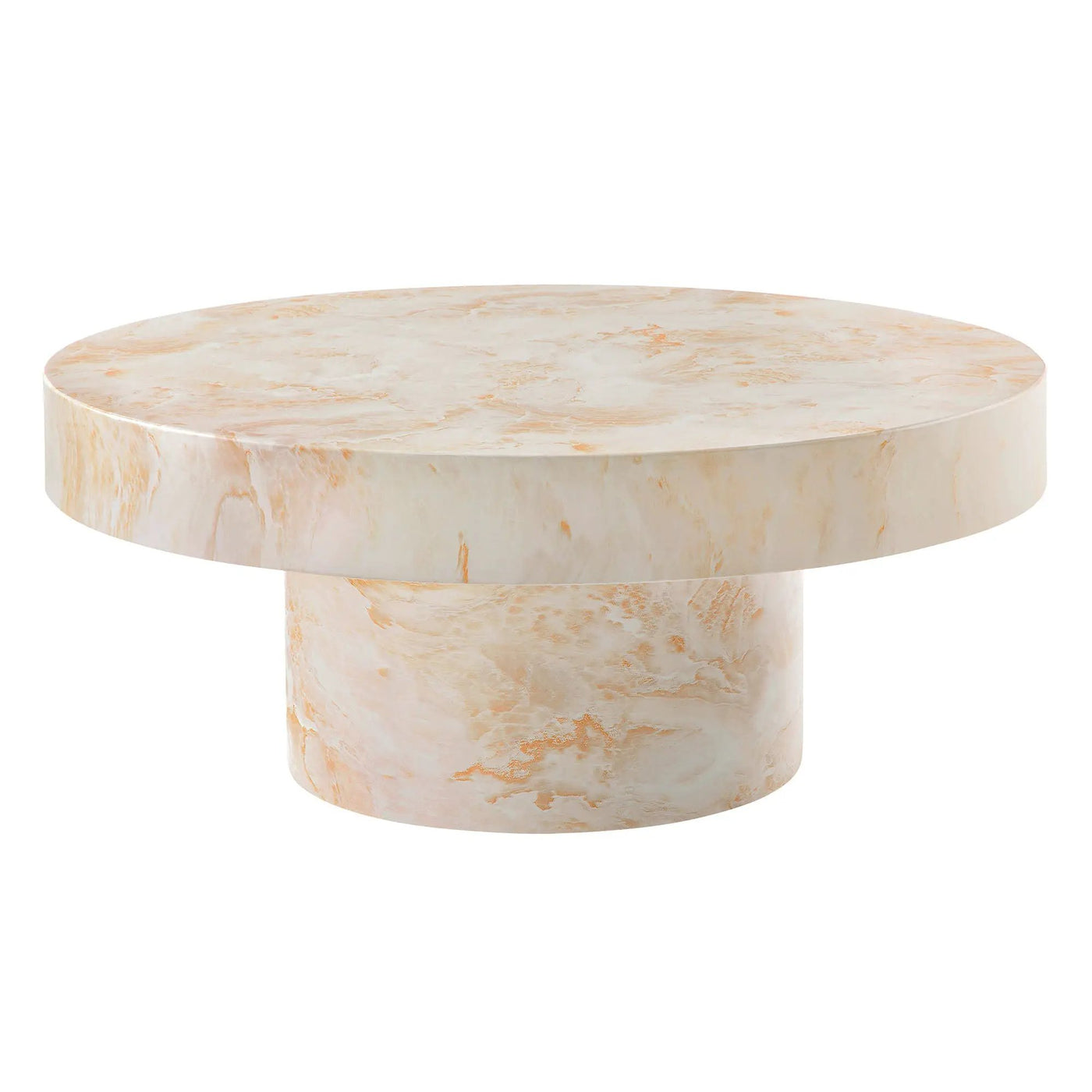 Alora Indoor - Outdoor Patio Concrete Round Coffee Table by Modway by HouseOfZazla