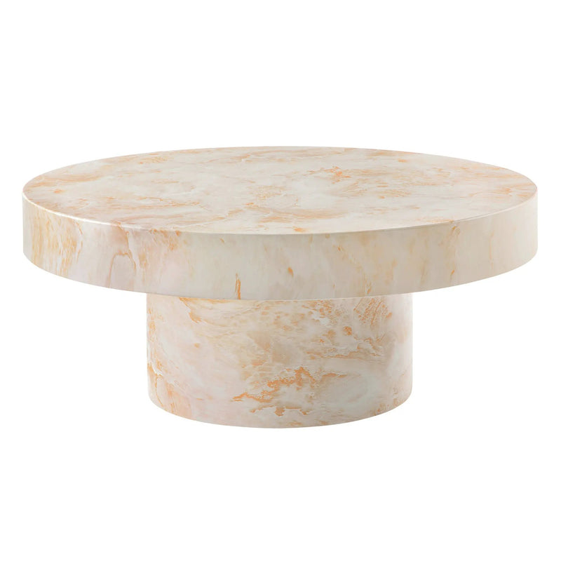 Alora Indoor - Outdoor Patio Concrete Round Coffee Table by Modway by HouseOfZazla
