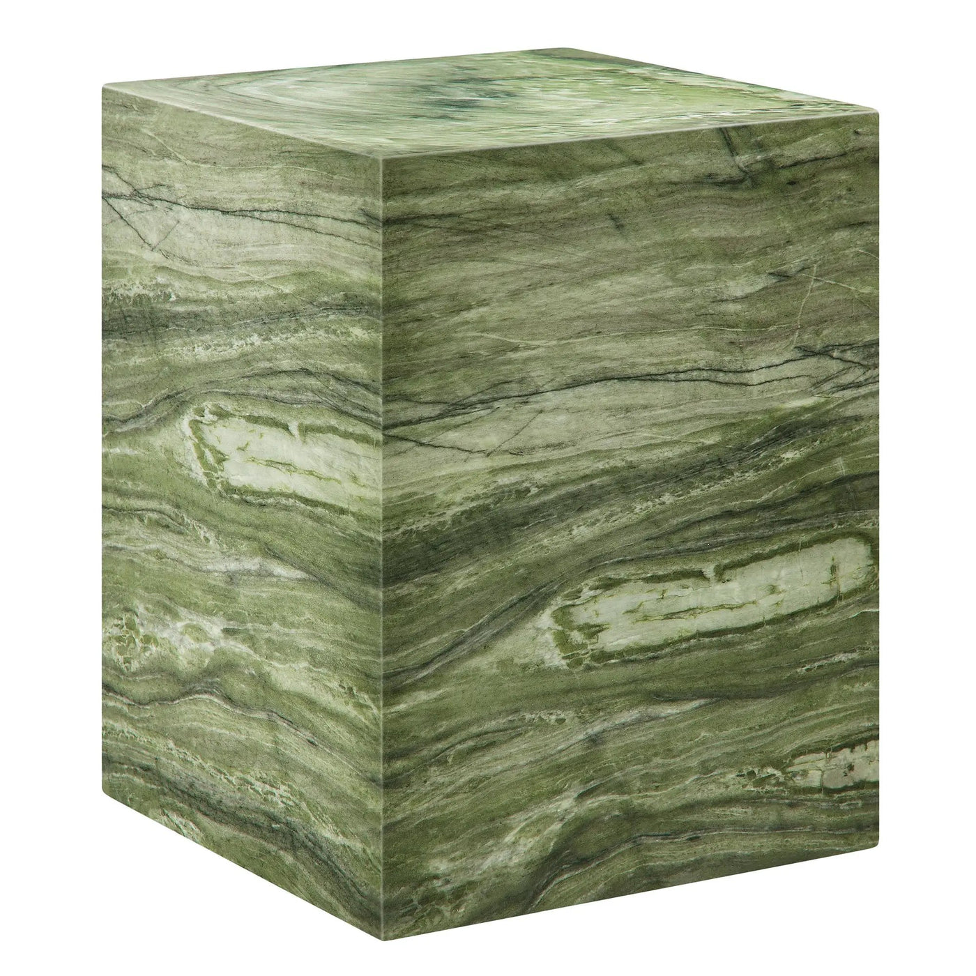 Jordana Square Plinth Indoor - Outdoor Patio Concrete Side Table by HouseOfZazla