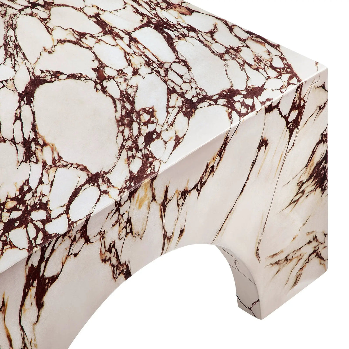 Valen Indoor - Outdoor Patio Arched Concrete Coffee Table by Modway by HouseOfZazla