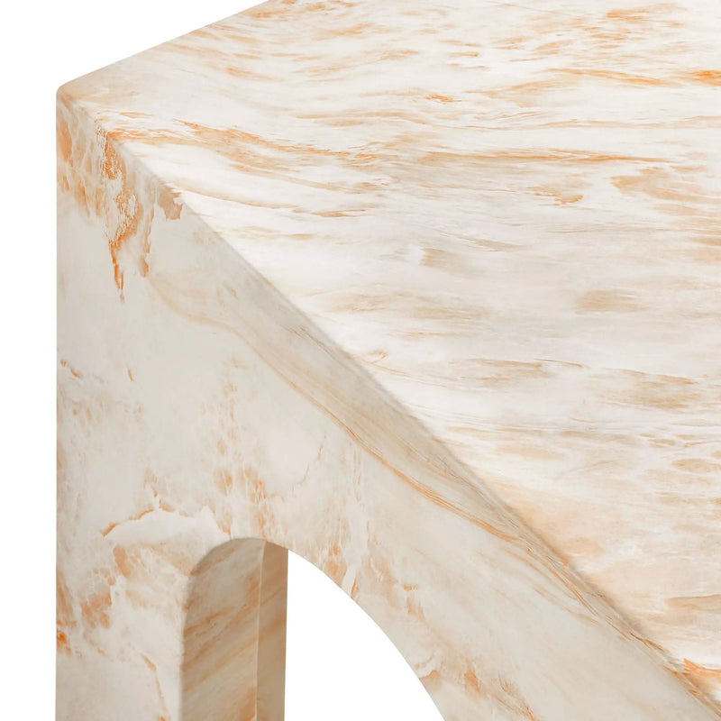 Valen Square Indoor-Outdoor Patio Arched Concrete Side Table by Modway by HouseOfZazla