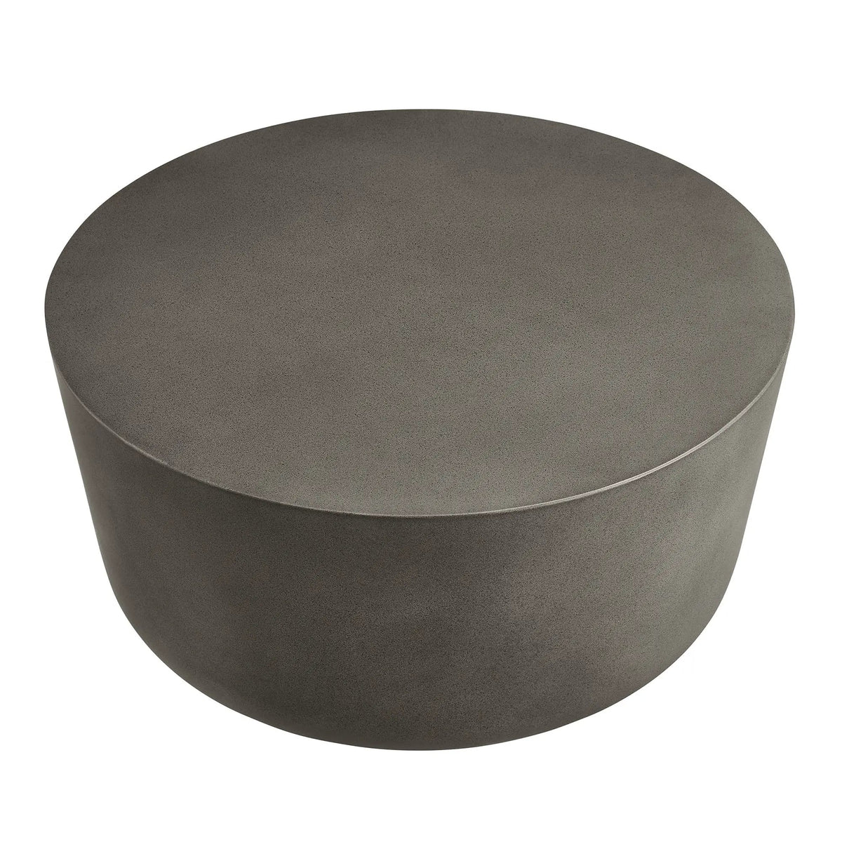 Brion Round Indoor-Outdoor Concrete Coffee Table by Modway by HouseOfZazla