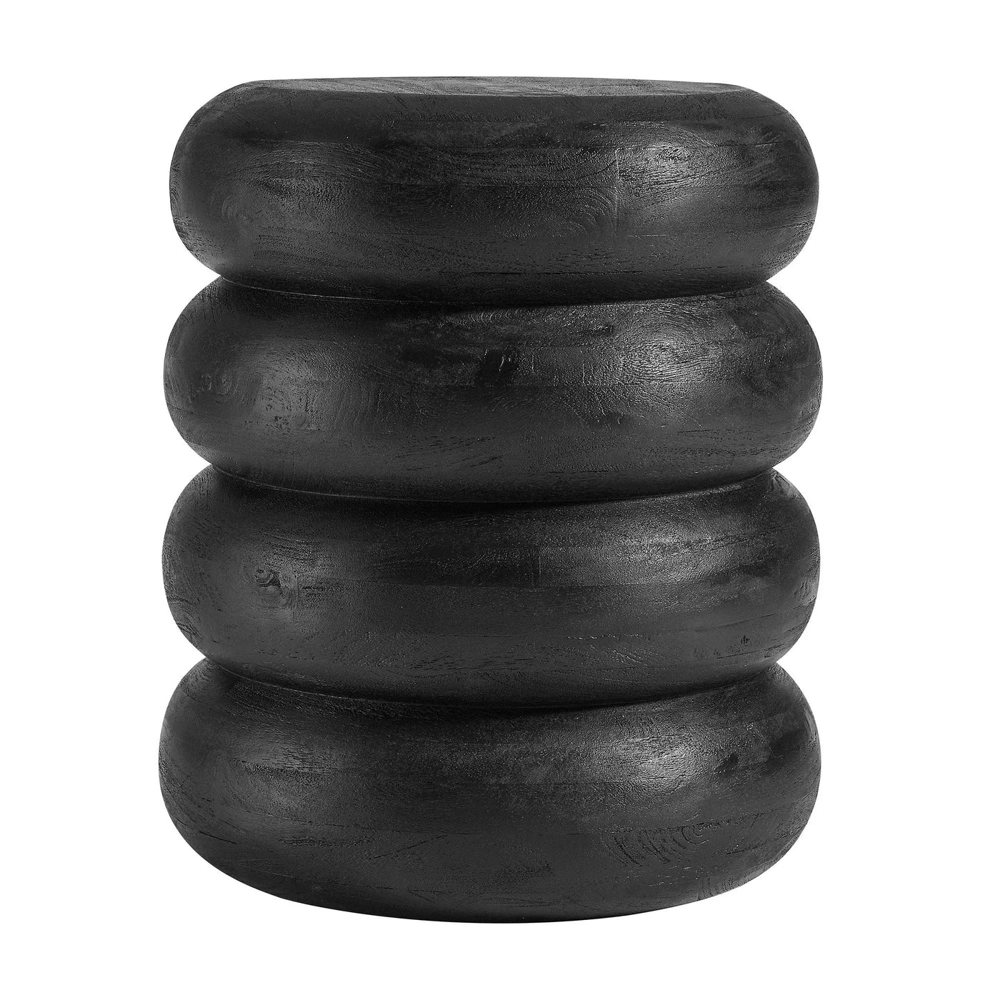Ellery Round Stacked Wood Side Table by Modway by HouseOfZazla