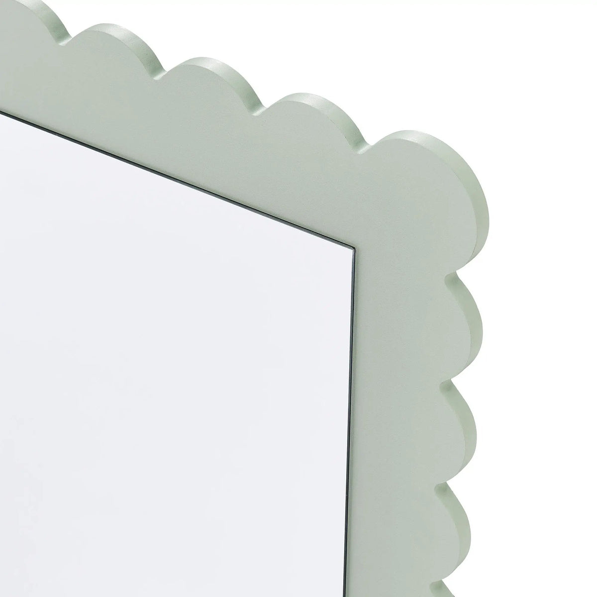 Emmeline Scalloped Rectangle Wall Mirror by Modway by HouseOfZazla