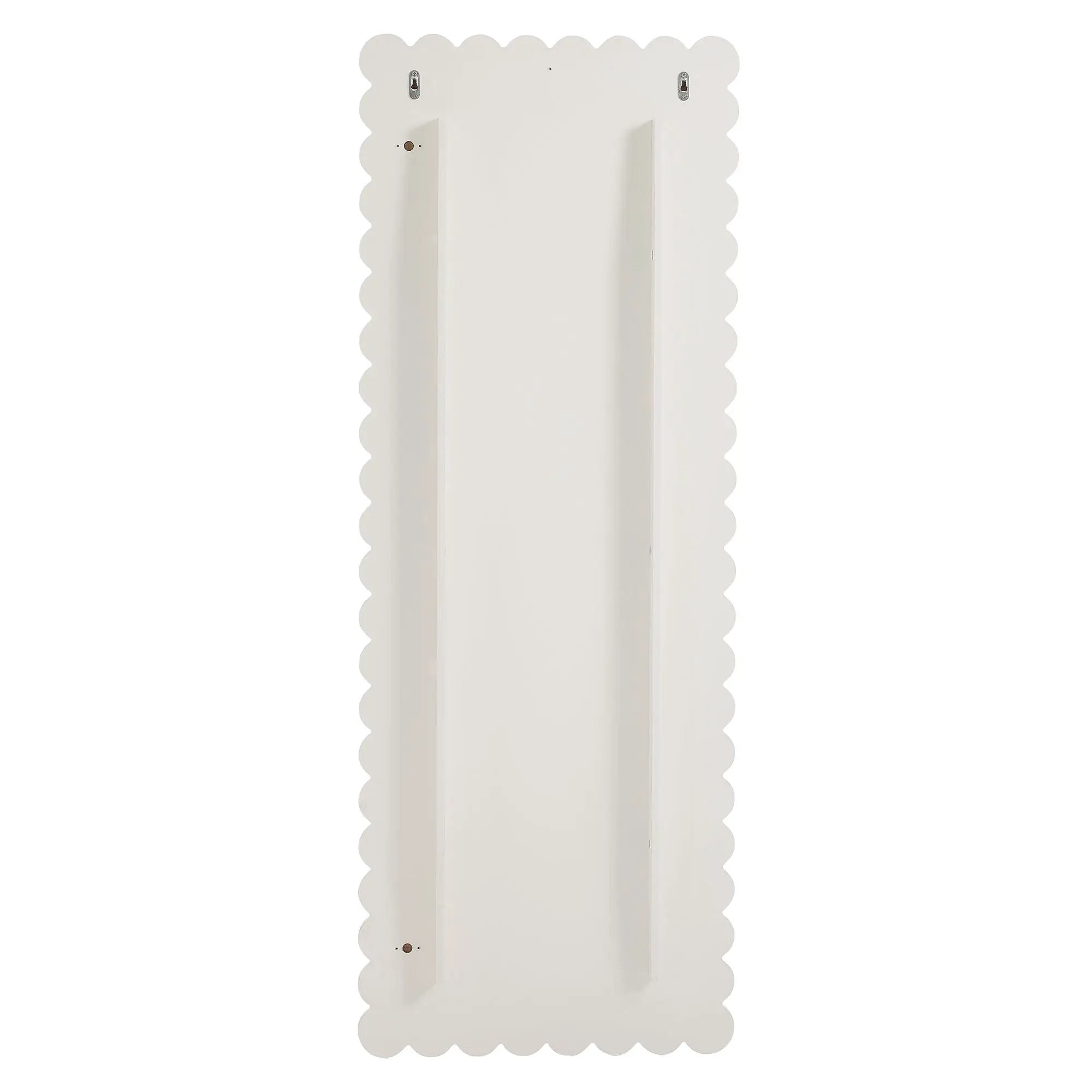 Emmeline Scalloped Rectangle Floor Mirror by Modway by HouseOfZazla