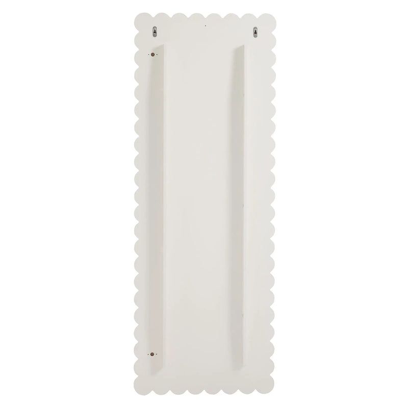 Emmeline Scalloped Rectangle Floor Mirror by Modway by HouseOfZazla