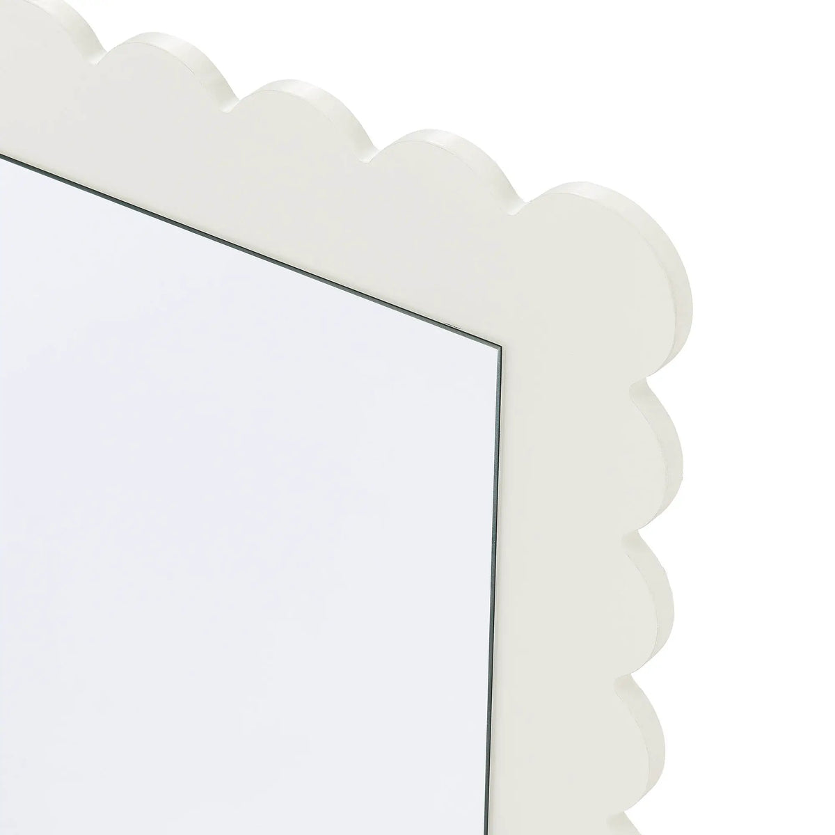 Emmeline Scalloped Rectangle Floor Mirror by Modway by HouseOfZazla