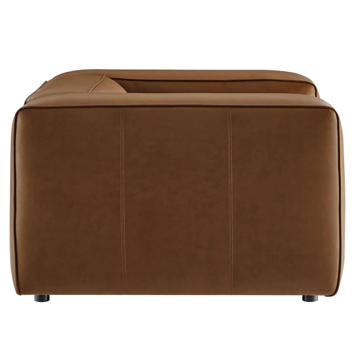 Auren Upholstered Vegan Leather Modular Armchair by Modway by HouseOfZazla