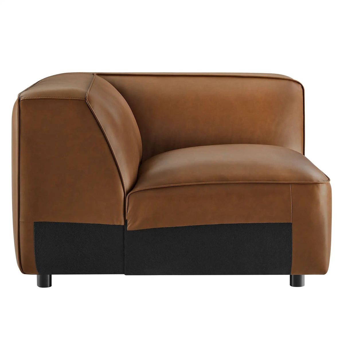 Auren Upholstered Vegan Leather Modular Corner Chair by Modway by HouseOfZazla