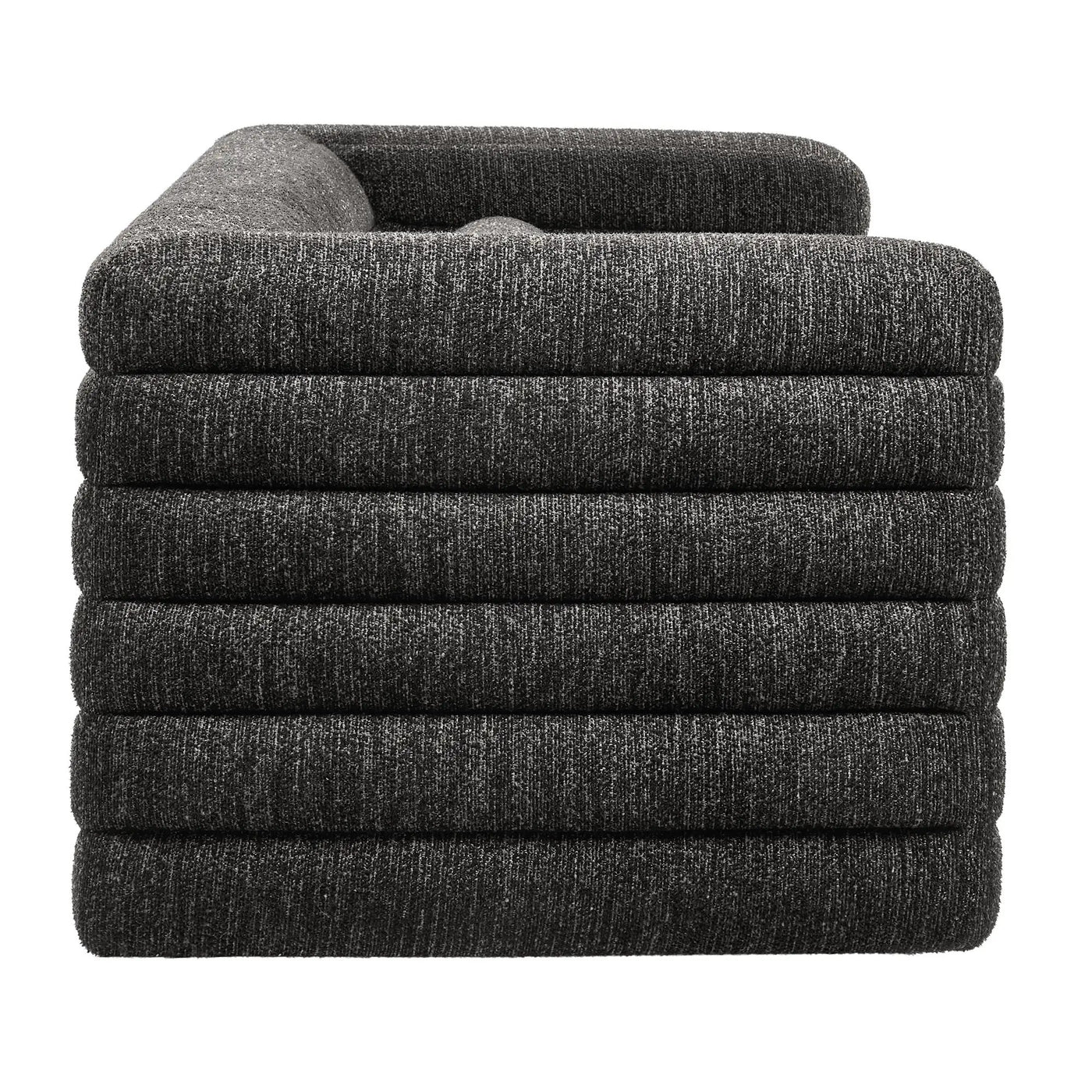 Relle Channel Tufted Boucle Upholstered Sofa by Modway by HouseOfZazla