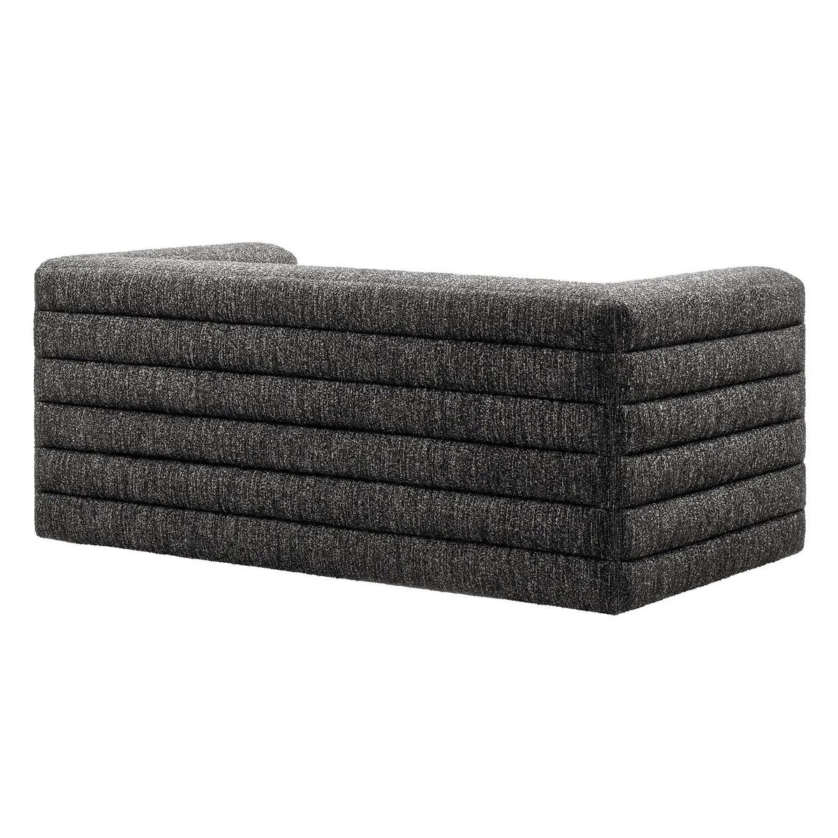 Relle Channel Tufted Boucle Upholstered Loveseat by Modway by HouseOfZazla