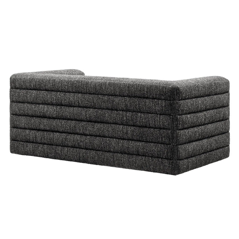 Relle Channel Tufted Boucle Upholstered Loveseat by Modway by HouseOfZazla