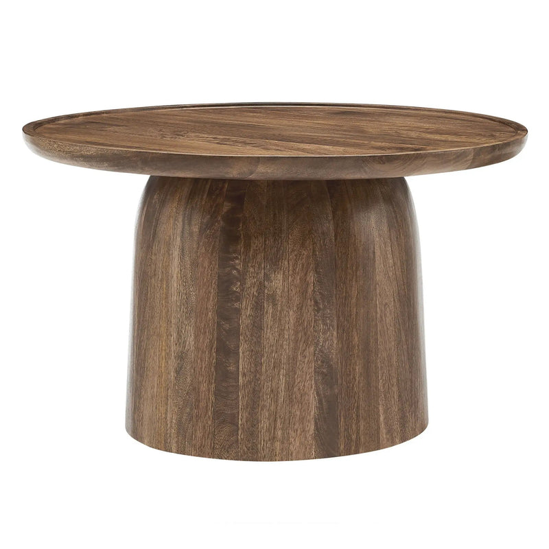 Holloway 30" Round Mango Wood Coffee Table by Modway by HouseOfZazla